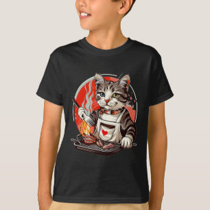T-shirt Jolie Présentation De L'Amoureux Du Chat Bbq