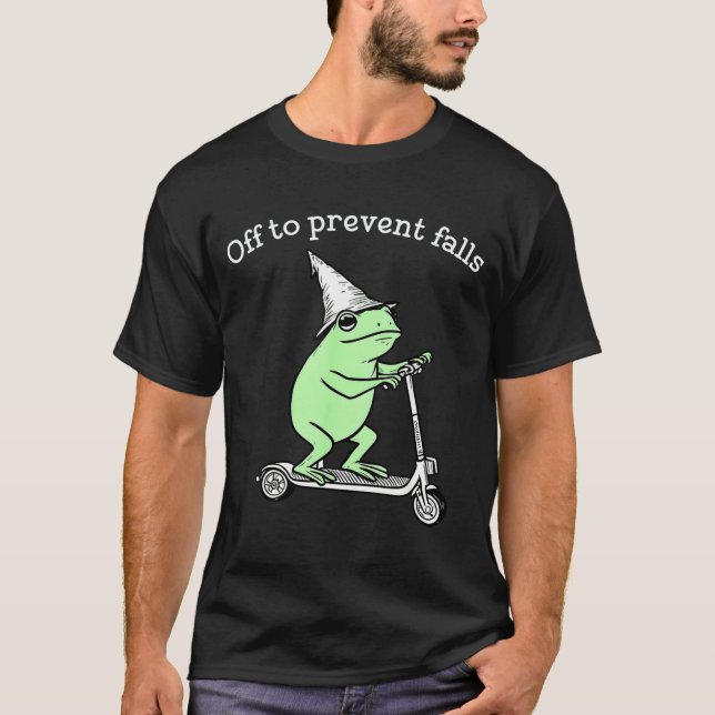 T-shirt Jolie prévention des chutes Spt Pta infirmière (Devant)