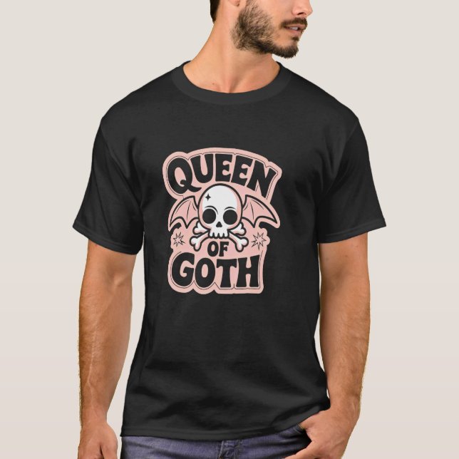 T-shirt Jolie Reine de Goth (Devant)
