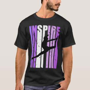 T-shirt Jolie Retro Inspirer Danse Anniversaire Vintage Fa
