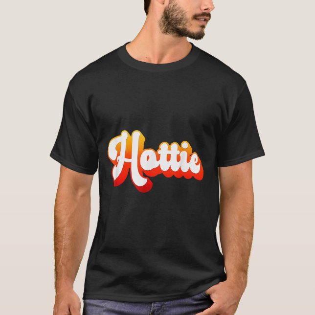 T-shirt Jolie Rétro Vintage Coquine (Devant)