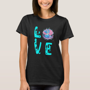 T-shirt Jolie sirène Sirène Coquillage assorti Sirène Amou