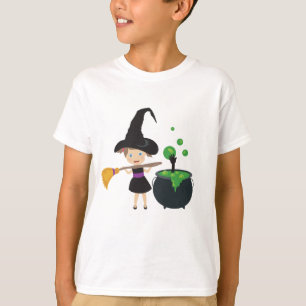 T-shirt Jolie sorcière d'Halloween