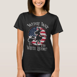 T-shirt Jolie Sorcière La Maison Blanche Kamala Harris Whe