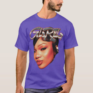 T-shirt Jolie tête de rappeur visage ami