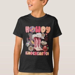 T-shirt Jolies bottes de cowboy et cowgirl Howdy pour jard