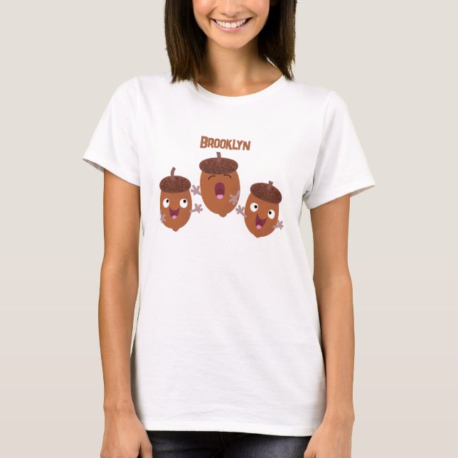 T-shirt Jolies chansons chantent des chansons pour les enf (Devant)