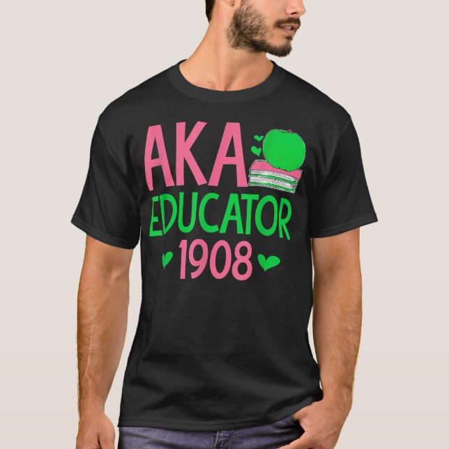 T-shirt Jolies éducatrices mignonnes et professeur drôle a (Devant)