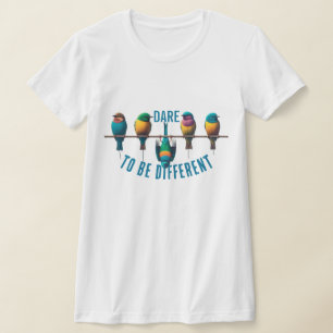 T-shirt Jolies Oiseaux sur un fil Odeur