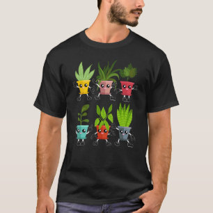 T-shirt Jolies Plantes Danse Arbres Plante Jardin