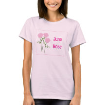 Jolies roses aquarelle art mois de naissance juin 
