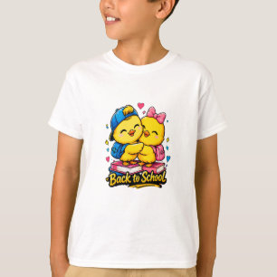 T-shirt Jolis amis de rentrée scolaire Création d'apprenti
