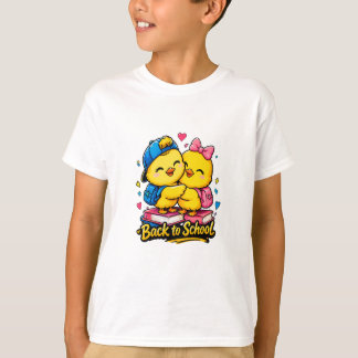 T-shirt Jolis amis de rentrée scolaire Création d'apprenti