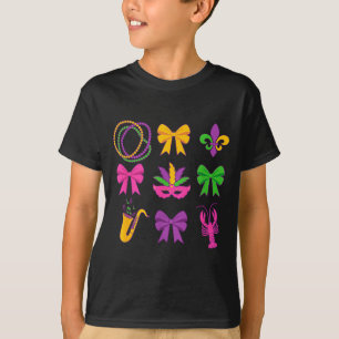 T-shirt Jolis noeuds coquettes Mardi Gras 