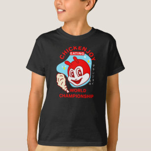 T-shirt JOLLIBEE CHICKENJOY MANGER CHAMPIONNAT MONDIAL Shi