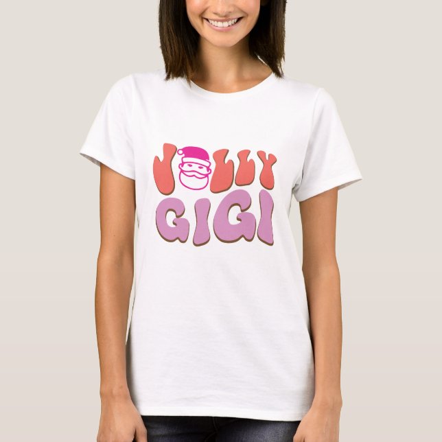 T-shirt Jolly GiGi - Noël (Devant)