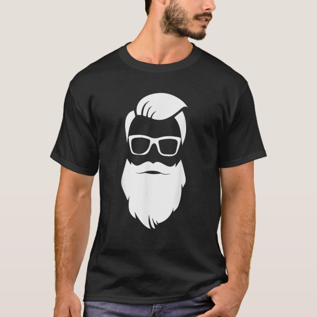 T-shirt Jolly Hip Hipster Santa Claus (Devant)