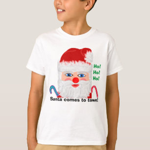 T-shirt Jolly Père Noël Ho Ho Ho Ho