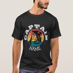 T-shirt Jolly roger de la fête du Pirate Sunset