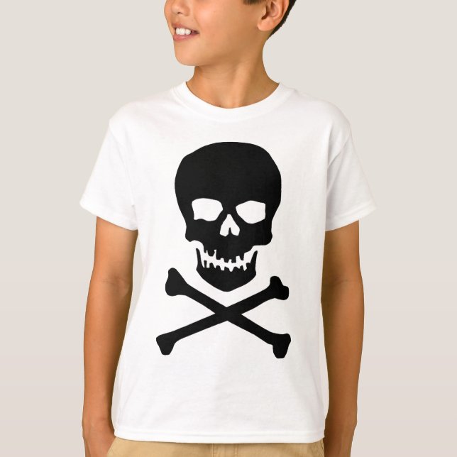 T-shirt Jolly roger enfant (Devant)