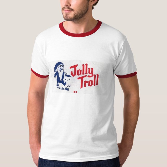 T-shirt Jolly Troll Vintage Ringer (Devant)