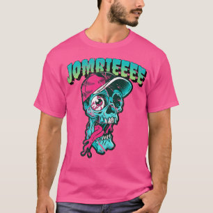 T-shirt Jombieee Eyeball Missing Halloween Zombie Graphic
