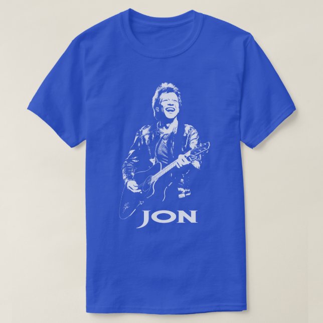 T-shirt Jon Le Crayon Blanc2 (Design devant)