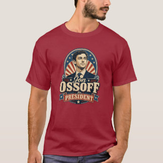 T-shirt Jon Ossoff vintage pour Président Politique