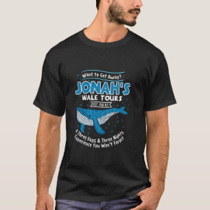 T-shirt Jonah's Whale Tours A Trois Jours Trois Nuits D'Ex
