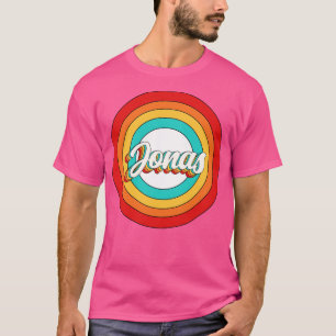 T-shirt Jonas Nom Chemise Vintage Jonas Cercle