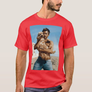 T-shirt Jonathan Bailey homme le plus vivant ami méchant