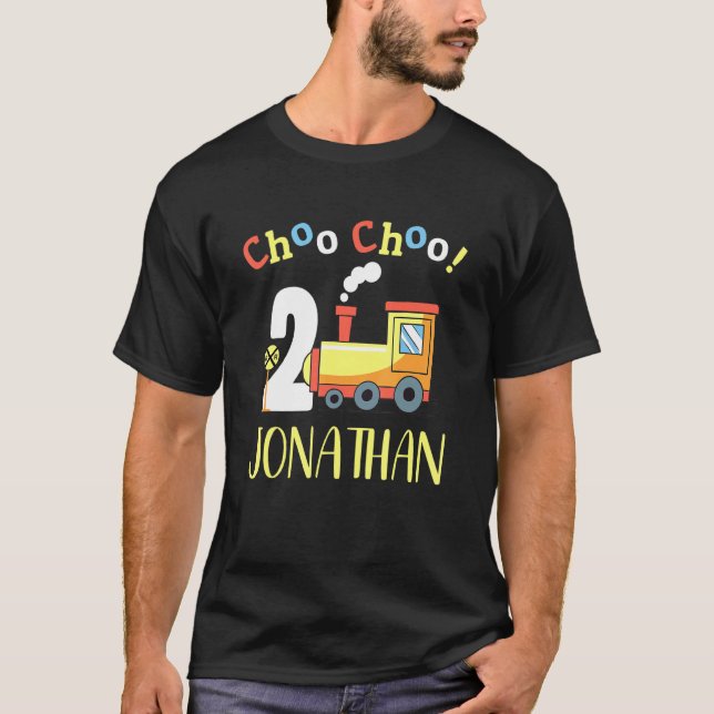 T-shirt Jonathan Choo Choo Deux Train 2e Anniversaire Tour (Devant)