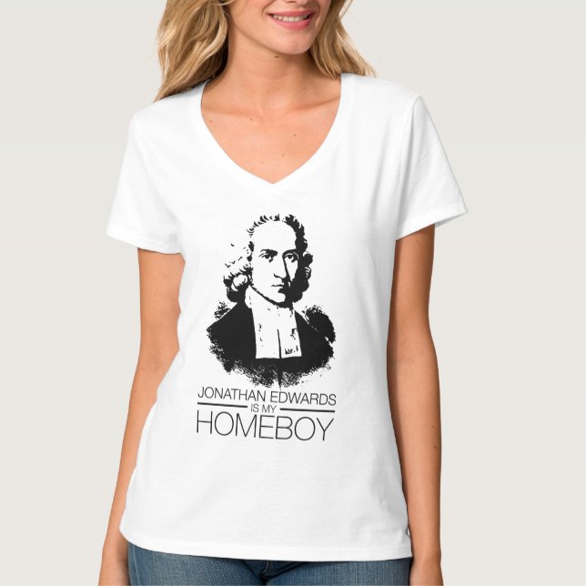 T-shirt Jonathan Edwards est mon Homeboy (Devant)
