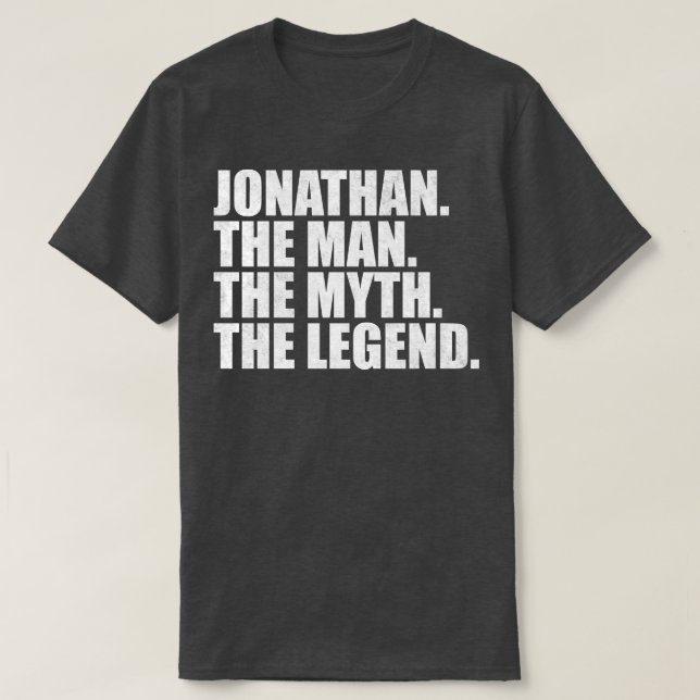 T-shirt JonathanJonathan Nom Jonathan prénom (Design devant)