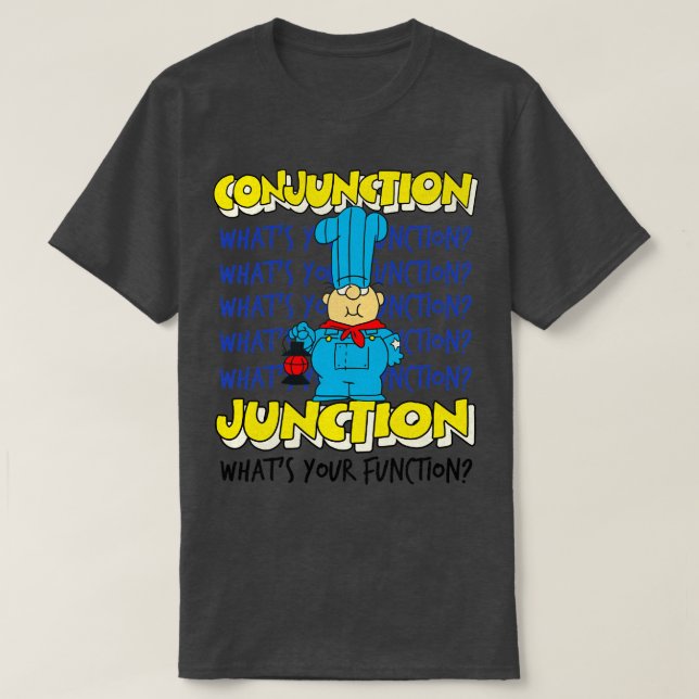 T-shirt Jonction de jonction (Design devant)