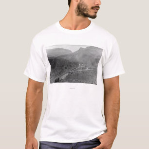 T-shirt Jonction du nord, photographie de vue d'oeil