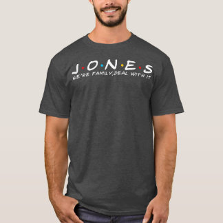 T-shirt Jones Family Jones Nom de famille Jones Nom 1
