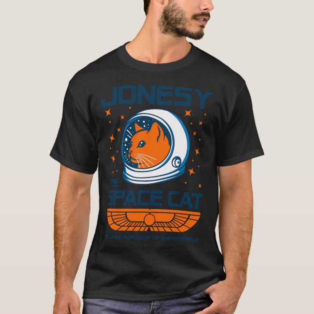 T-shirt Jonesy : Le Chat de l'Espace - le dernier survivan (Devant)