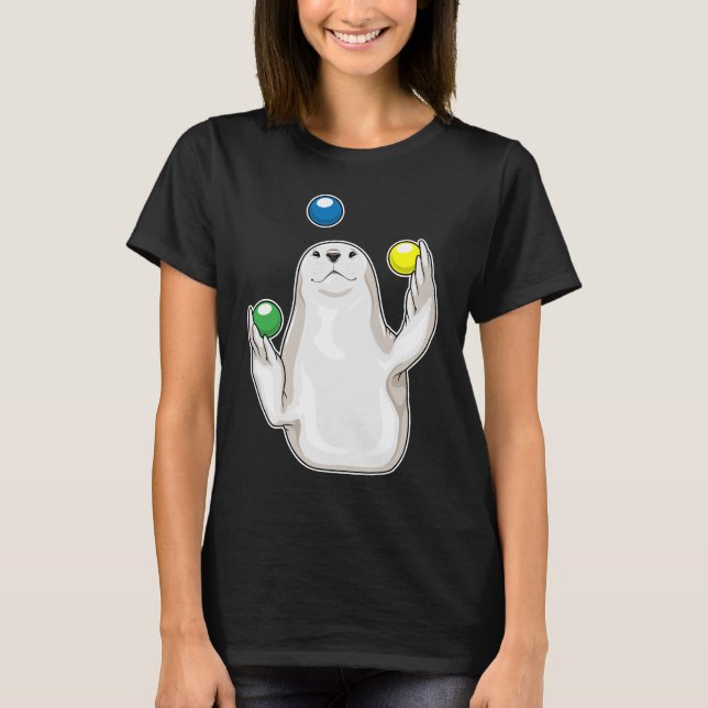 T-shirt Jonglerie Seal (Devant)