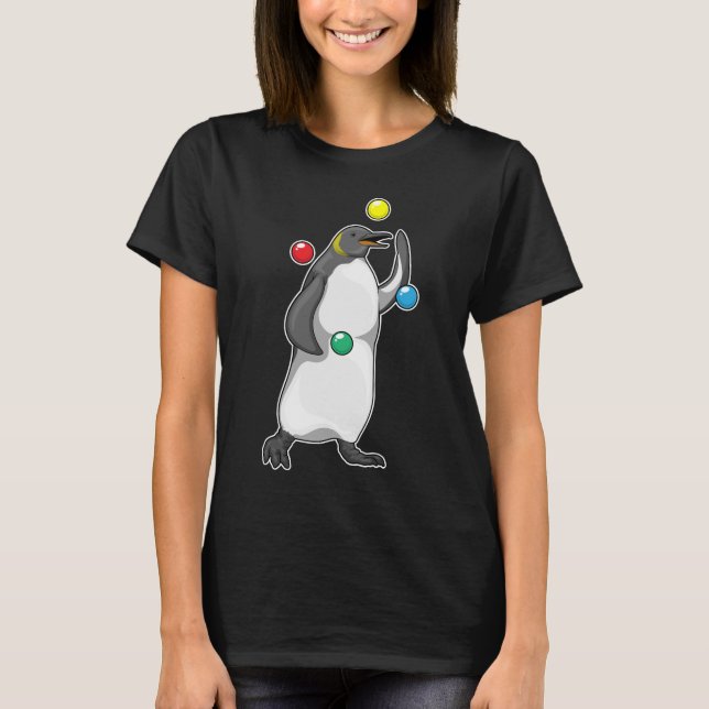 T-shirt Jongleur de Penguin (Devant)
