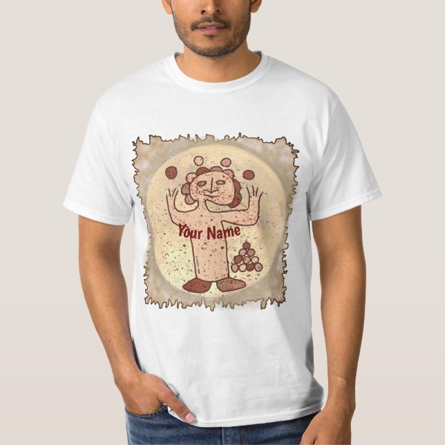 T-shirt Jongleur tribal (Devant)
