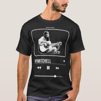 T-shirt Joni mitchell VWhite, musicien