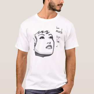 T-shirt jooLove : "combien m'aimez-vous ? "- LUMIÈRE