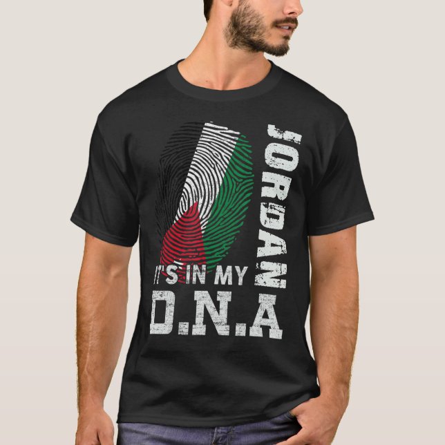 T-shirt Jordanie C'Est Dans Mon Adn Jordanie (Devant)