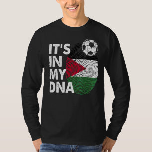 T-shirt Jordanie Dans Mon Adn Jordanie Équipe Drapeau Jord