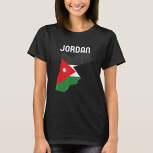T-shirt Jordanie Drapeau jordanien Fête de l'indépendance 