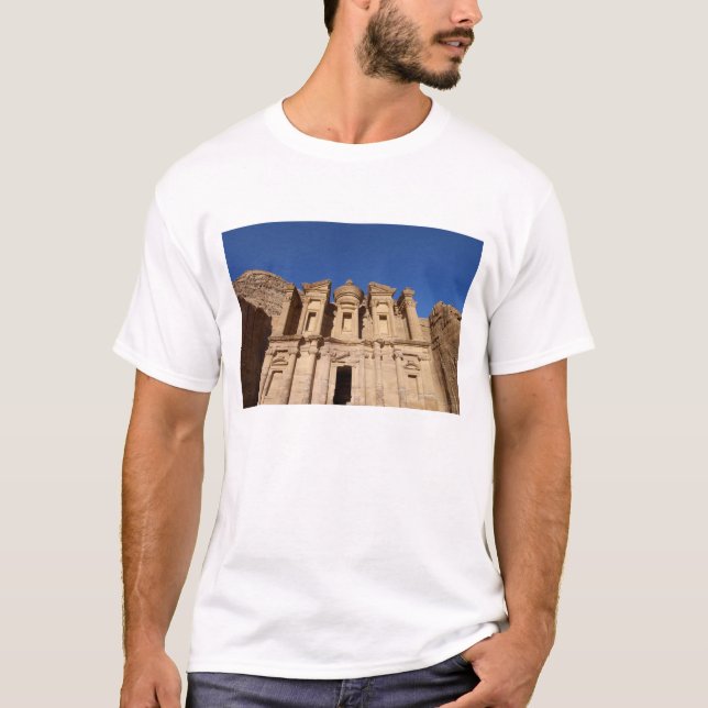 T-shirt Jordanie, Petra, Le Monastère, Al Deir. (Devant)