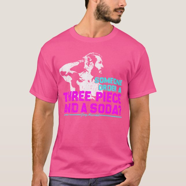 T-shirt Jorge Masvidal Trois Pièce Et Soda (Devant)