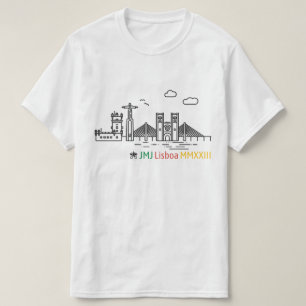 T-shirt Jornada Mundial da Juventude Lisboa 2023