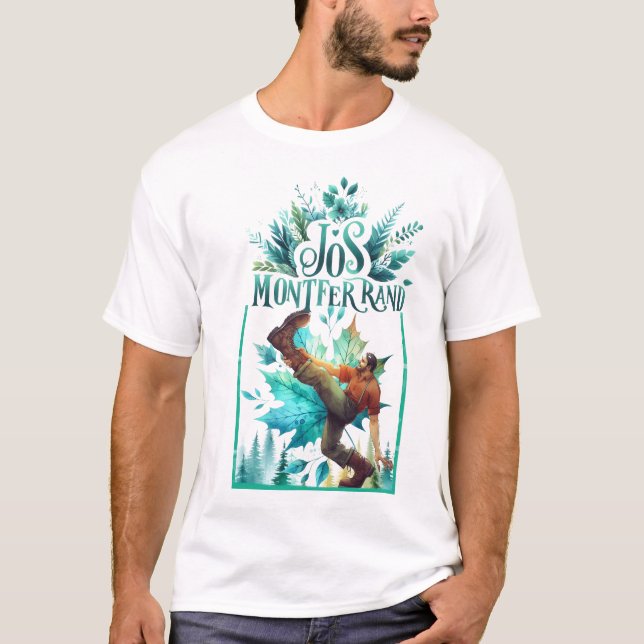 T-shirt Jos Montferrand, le géant des rivières (Devant)